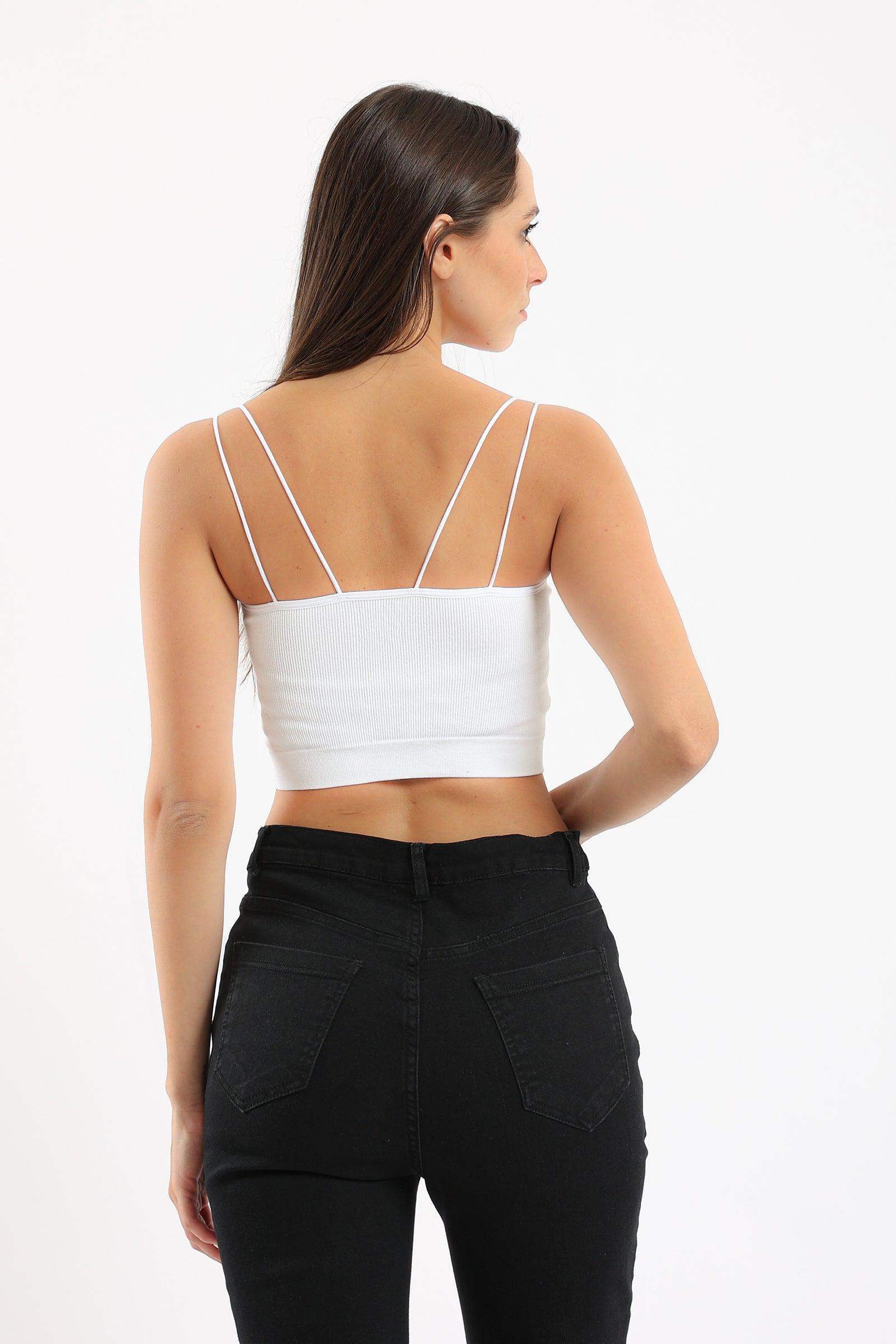 Spaghetti Straps Cropped Top - Carina - كارينا