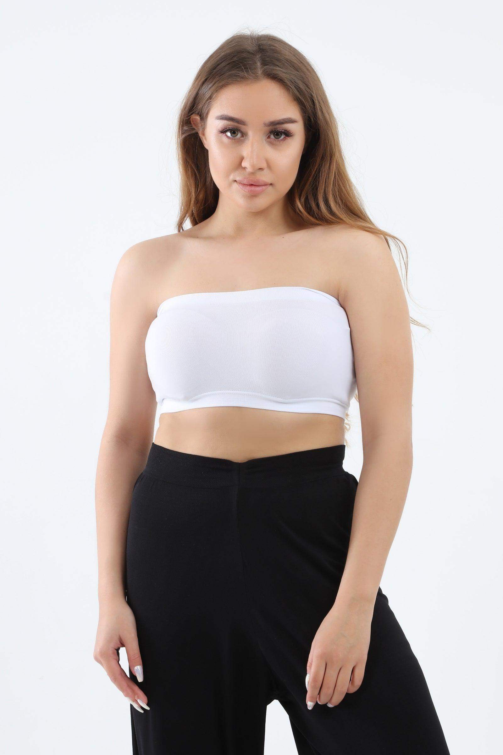 Black tube bralette online