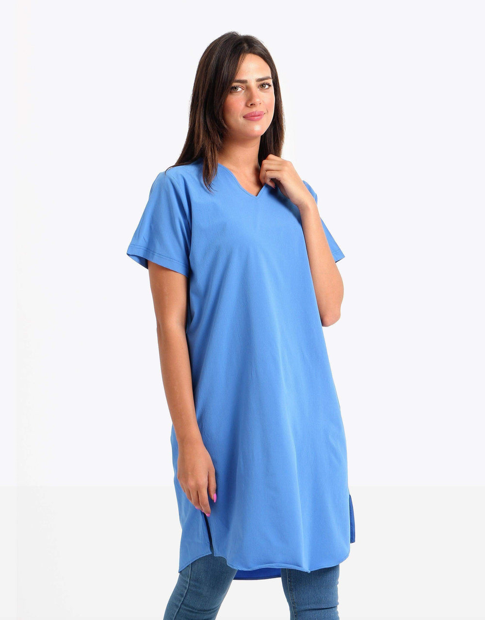 V-Neck Loose Fit Blouse - Carina - كارينا