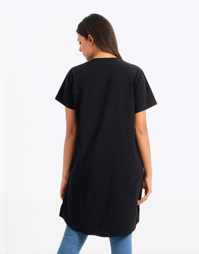 V-Neck Loose Fit Blouse - Carina - كارينا