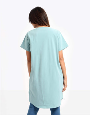 V-Neck Loose Fit Blouse - Carina - كارينا