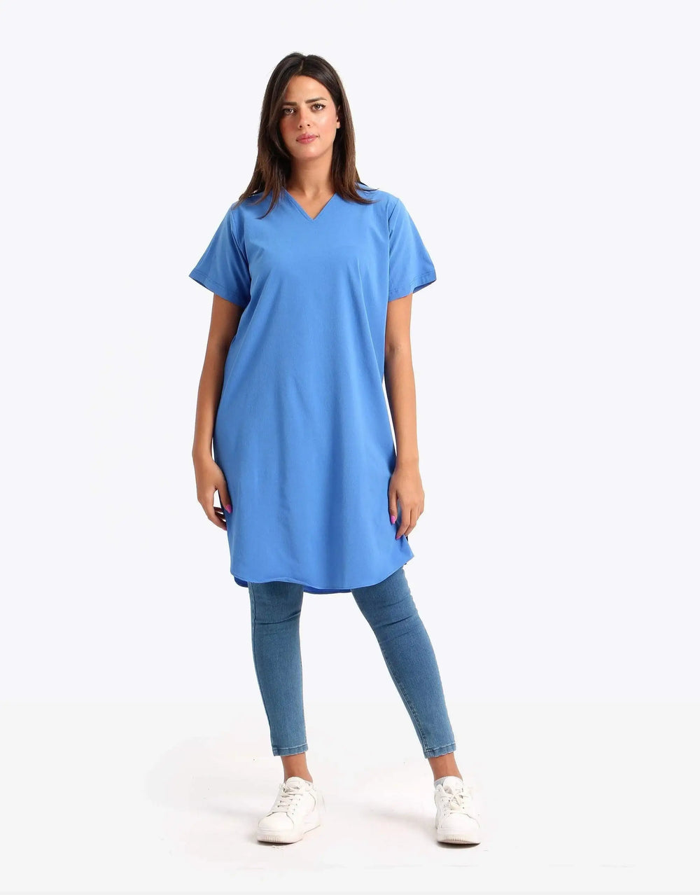 V-Neck Loose Fit Blouse - Carina - كارينا