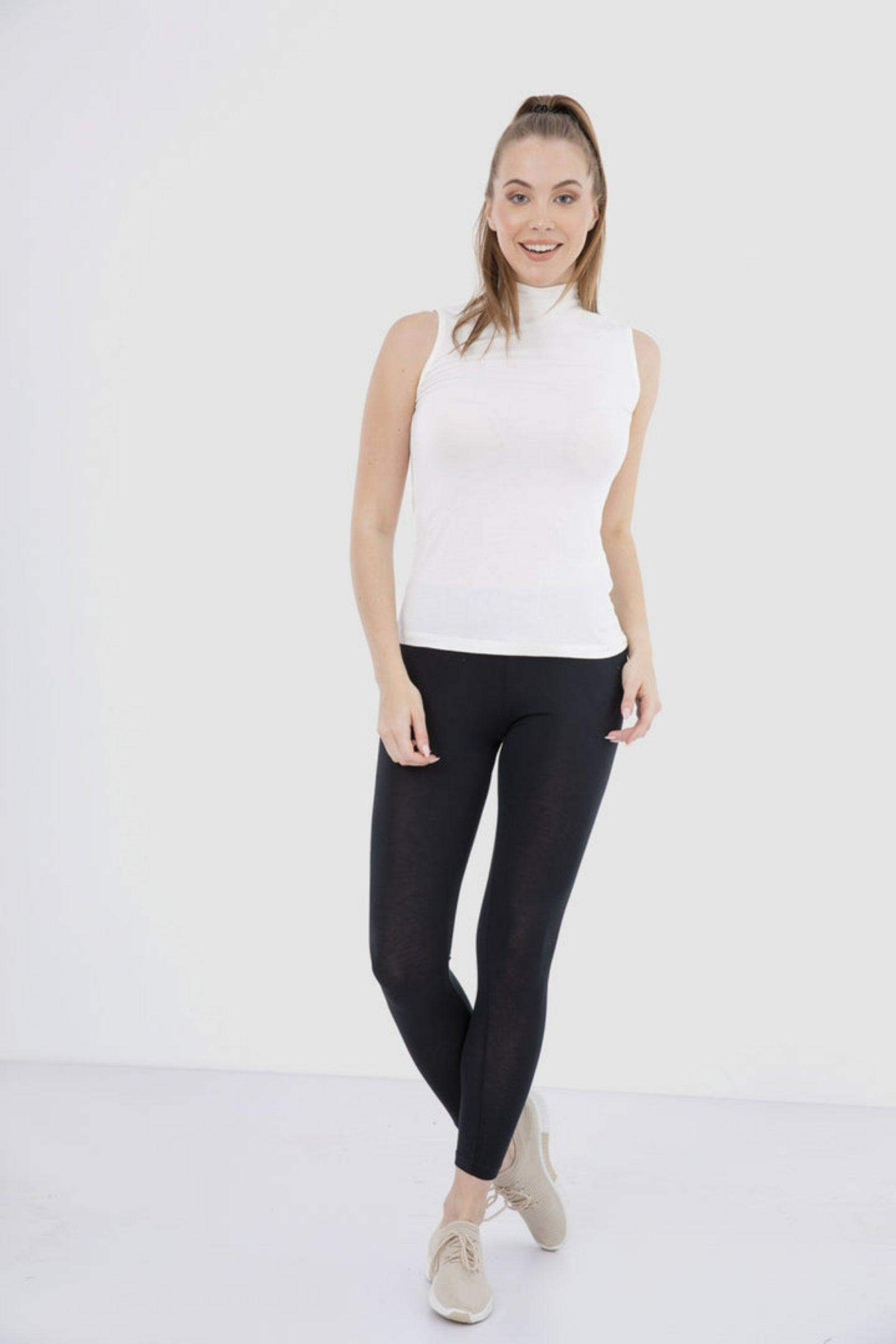 Buy Visca Women Groove-In Viscose Leggings, High-waist, Full length