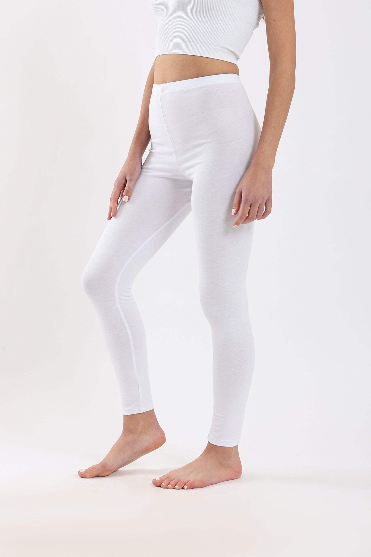 Viscose High Waist Leggings - Carina - كارينا