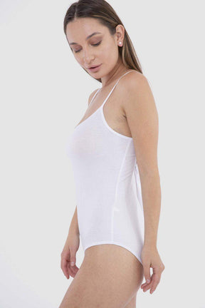 Viscose Sleeveless Bodysuit - Carina - كارينا